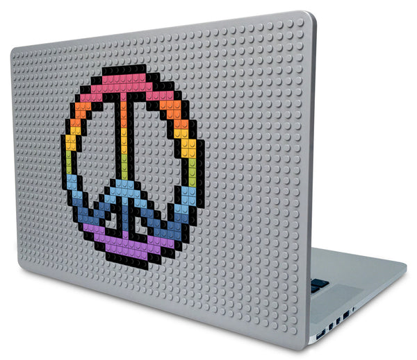Rainbow Peace Sign Laptop Case