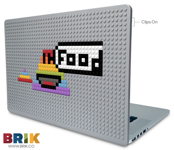 rainbow poop eats FOOD!!! Laptop Case
