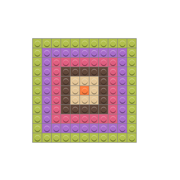 rainbow target