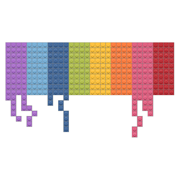 rainbow with a hint of bisexual