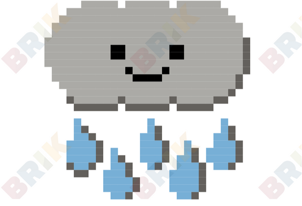 Rainy Day Pixel Art