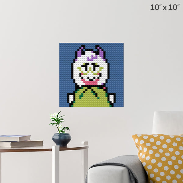 Ralsei Brick Poster