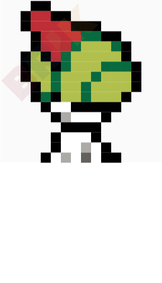 Ralts Pixel Art