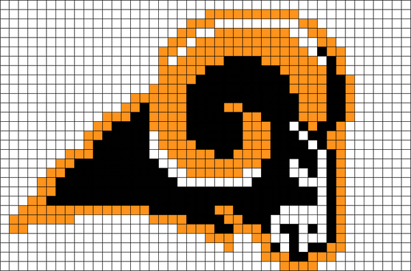 Ram Pixel Logo