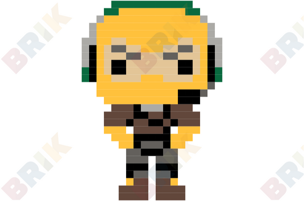 Raptor Pixel Art
