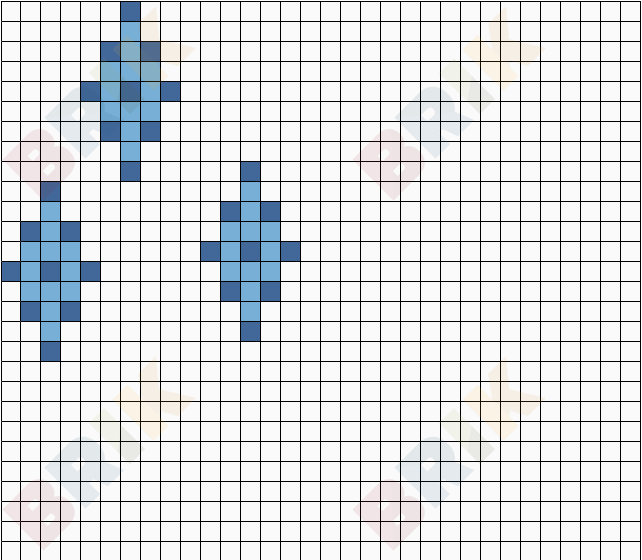 Rarity Minecraft Pixel Art Template