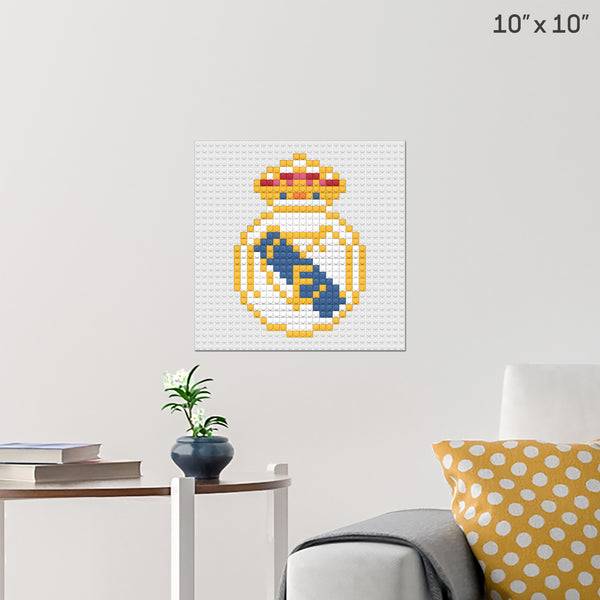 Real Madrid Brick Poster