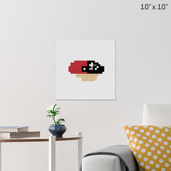 reblecupcake Brick Poster
