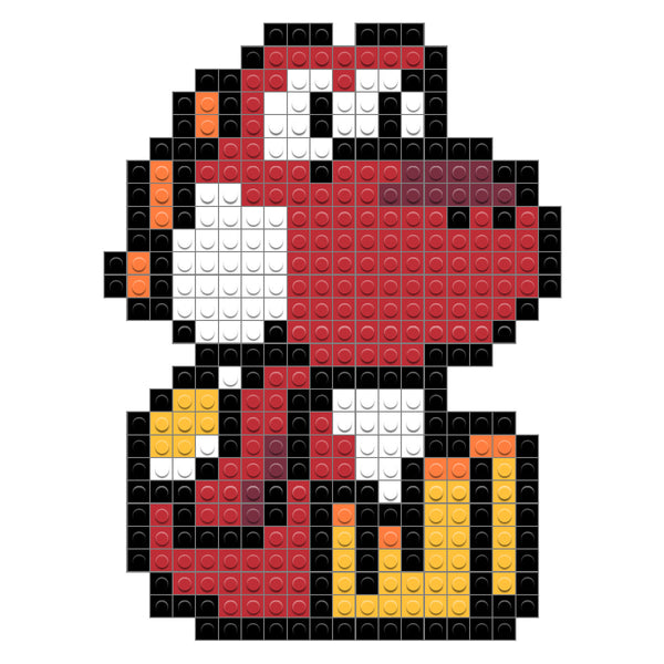 red baby yoshi