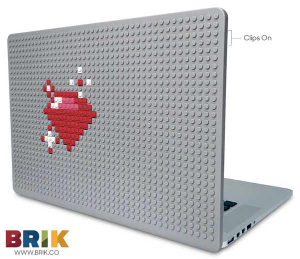 Red Chaos Emerald Laptop Case