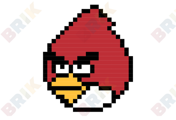 Red Pixel Art