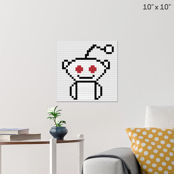 Reddit Brick Poster