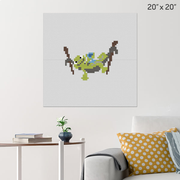 Relaxation Day Brick Poster