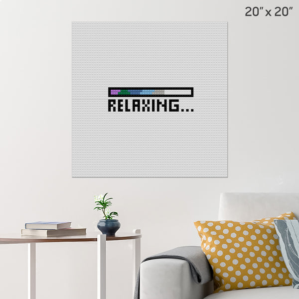 Relaxing Brick Poster
