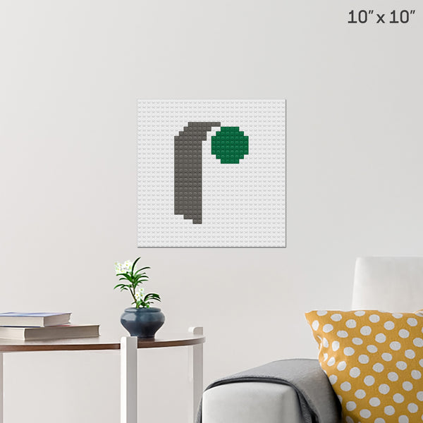 Reliance Steel & Aluminum Brick Poster