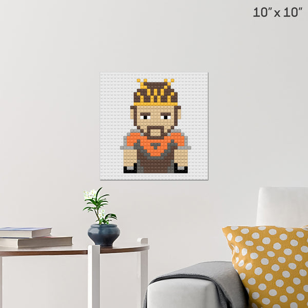 Renly Baratheon Brick Poster