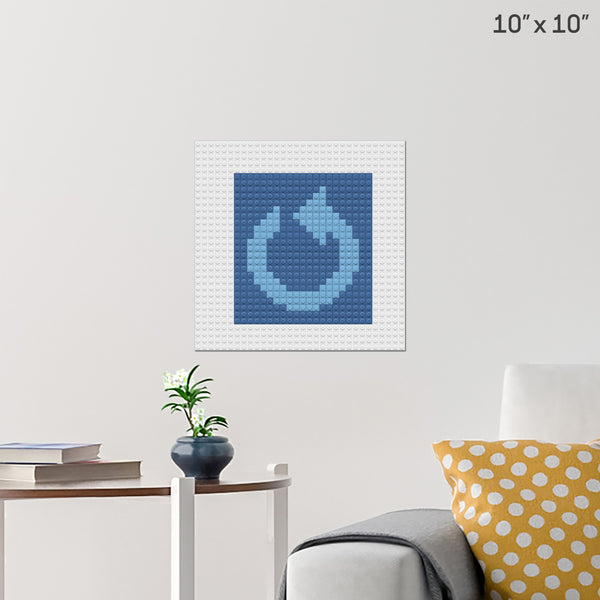 Restart Brick Poster