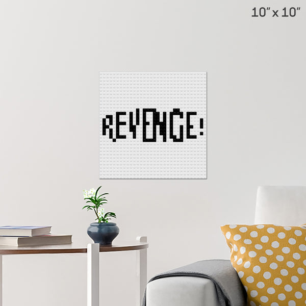 Revenge Brick Poster