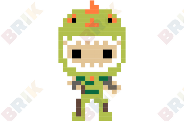 Rex Pixel Art