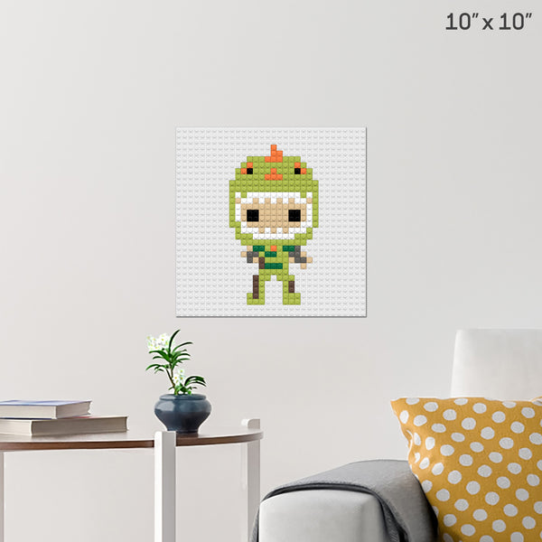 Rex Brick Poster