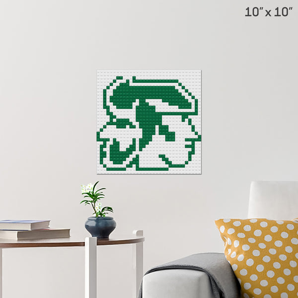 Rhett and Link Symbol Brick Poster