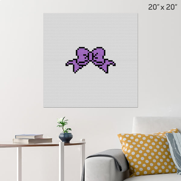 Ribbon Brick Poster