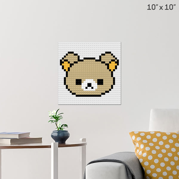 rilakkuma Brick Poster