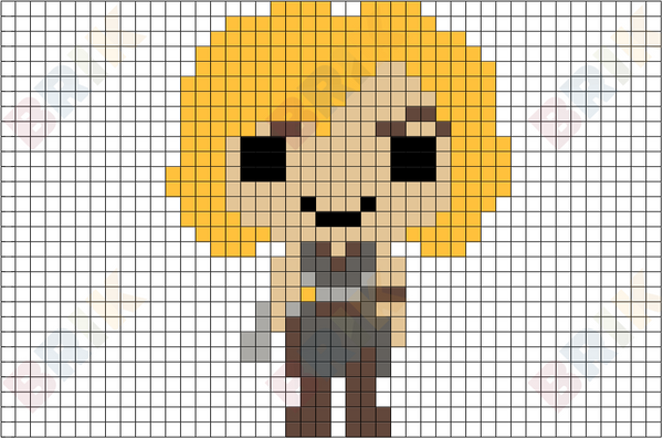 River Song Pixel Art