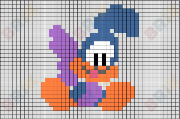 Road Runner Pixel Art