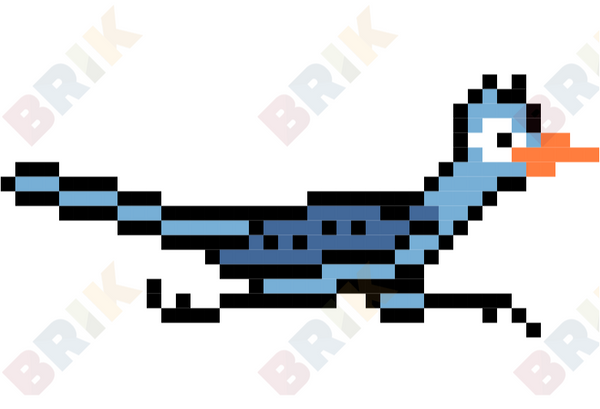 Roadrunner Pixel Art