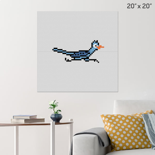 Roadrunner Brick Poster
