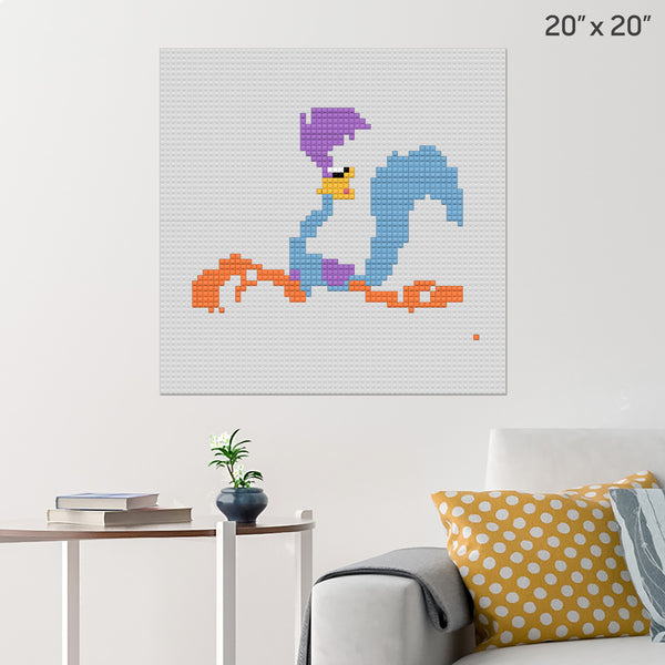 Roadrunner Brick Poster