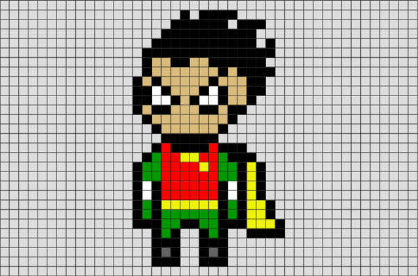Robin Pixel Art