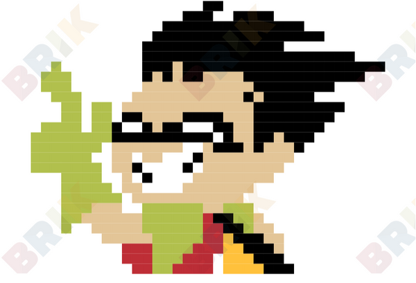 Robin Pixel Art