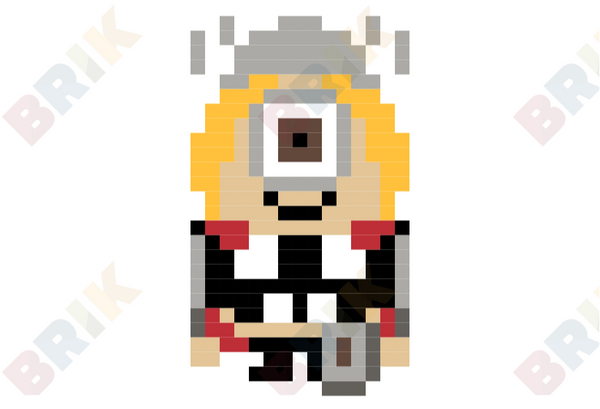 Thor Minion Pixel Art