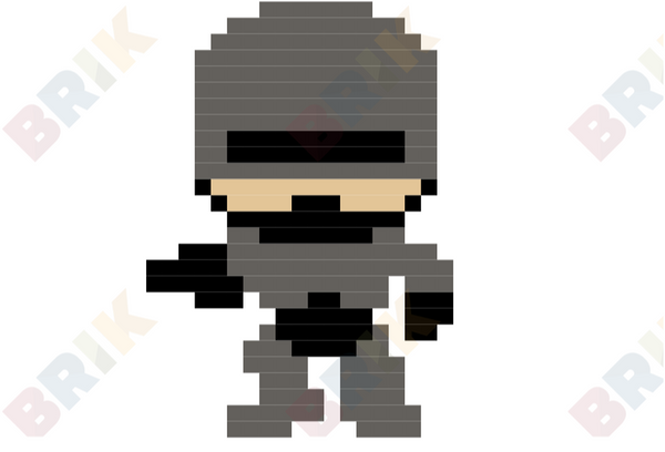 RoboCop Pixel Art