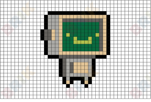 Robot Pixel Art