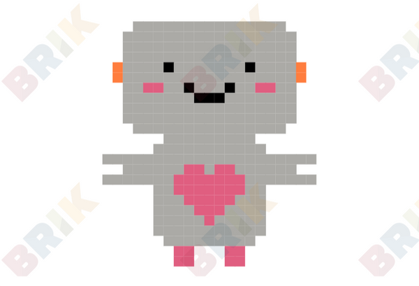 Robot Pixel Art