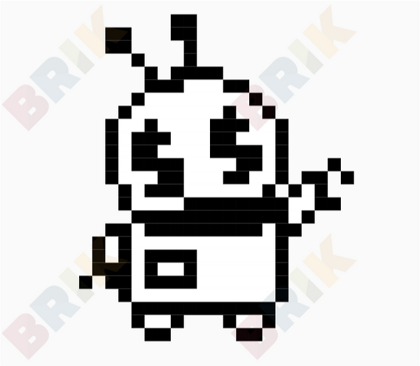 Robot Pixel Art