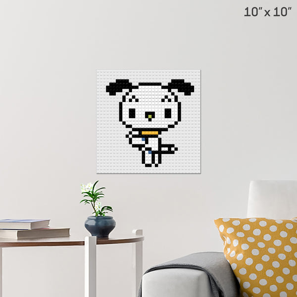 Robowan Brick Poster