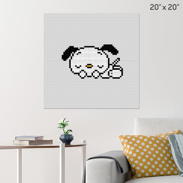 Robowan Brick Poster