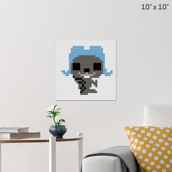 Rocket J. Squirrel Brick Poster
