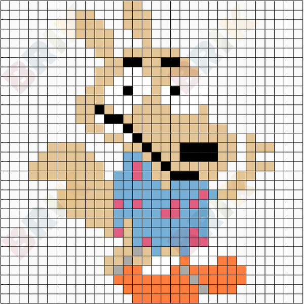 Rocko Pixel Art