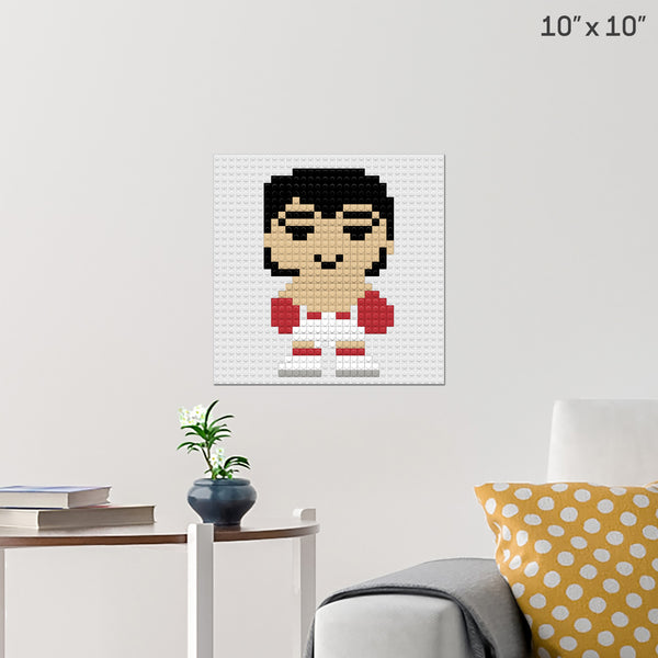 Rocky Balboa Brick Poster