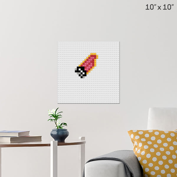 Rogers Cao Brick Poster