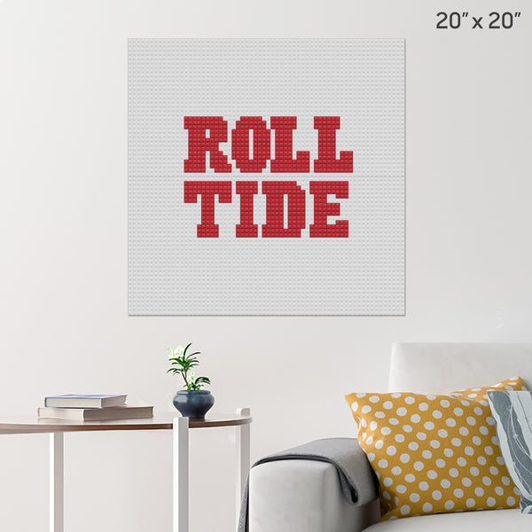 Roll Tide Brick Poster
