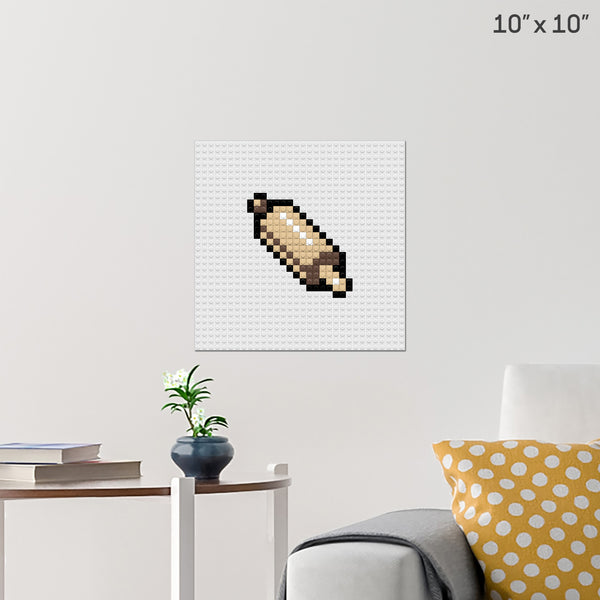 Rolling Pin Brick Poster