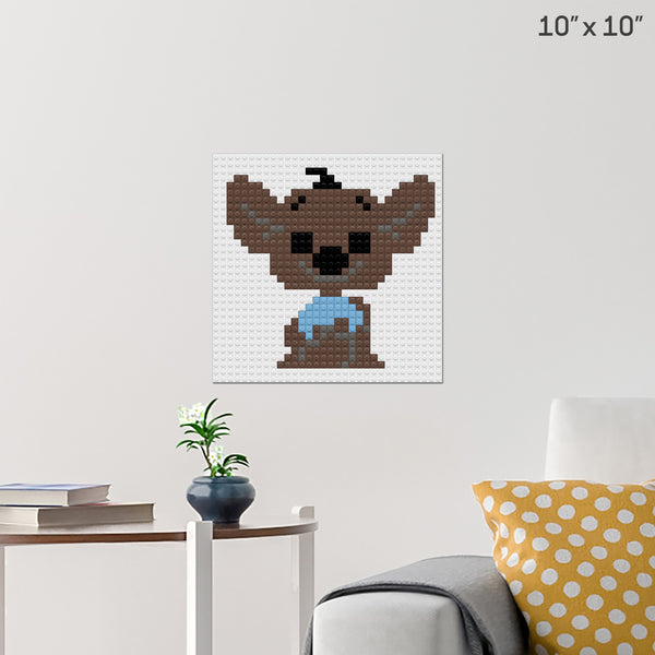 Roo Brick Poster