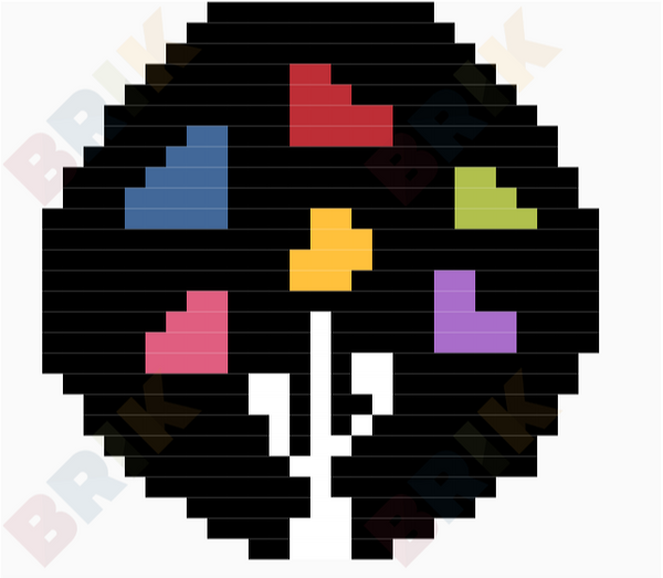 Rosa digitale, logo