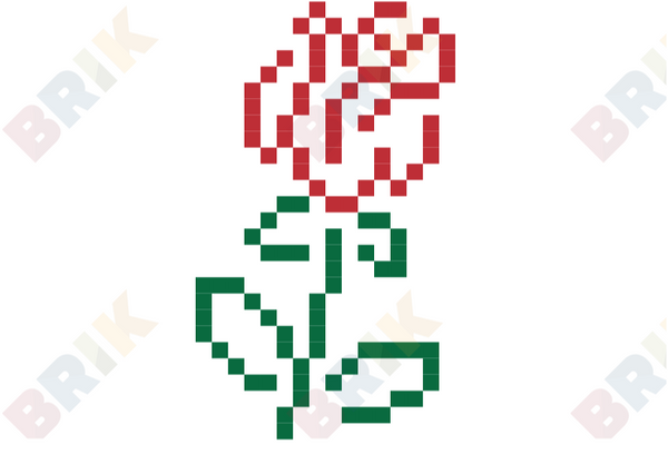 Rose Month Pixel Art